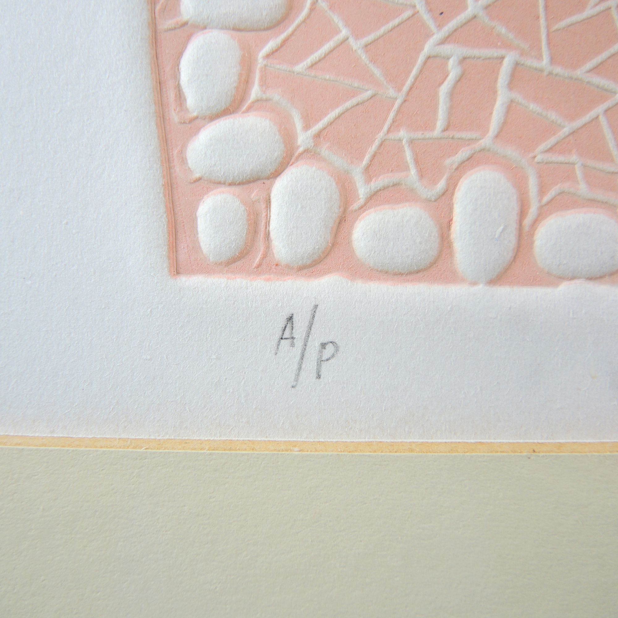 Amram Ebgi Artist Proof Etching "Jerusalem Gate II"