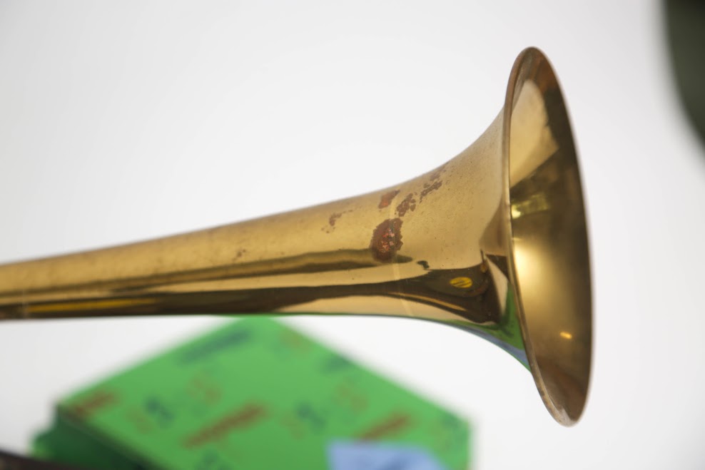 Thorens Music Box Gramophone Style with Extra Discs for Restoration