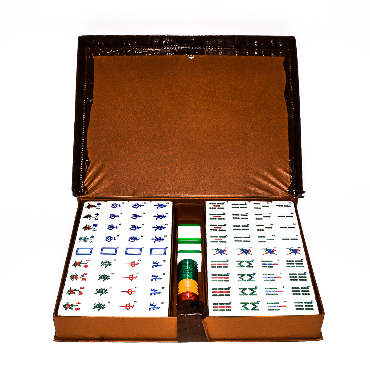 Majong Game Set with Carrying Case