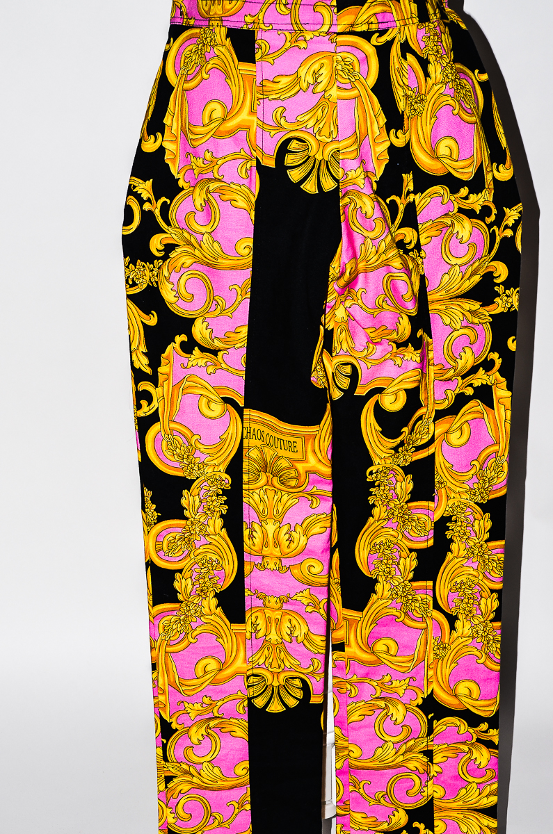 Versace Chaos Couture Baroque Pants