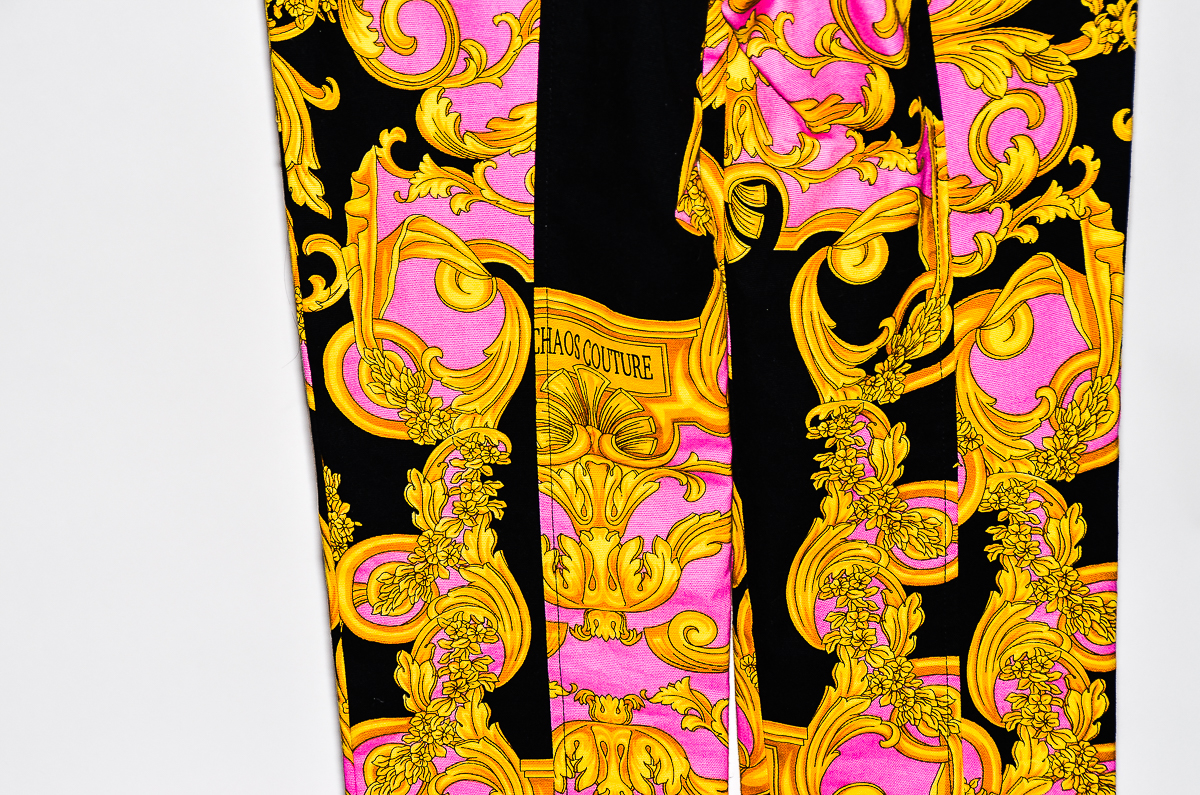 Versace Chaos Couture Baroque Pants