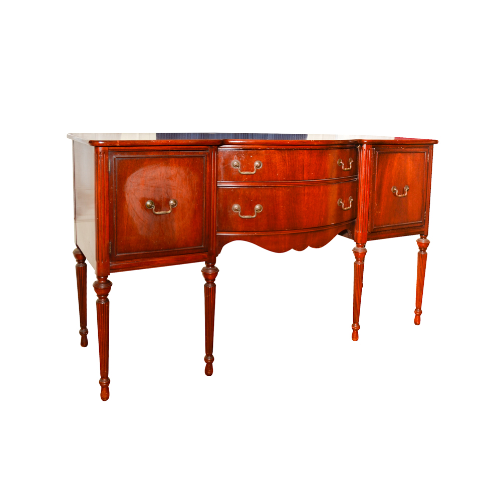Vintage Sheraton Style Mahogany Sideboard