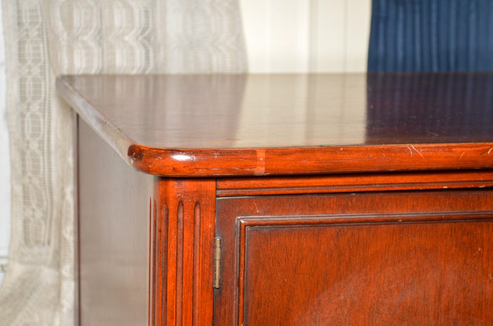 Vintage Sheraton Style Mahogany Sideboard