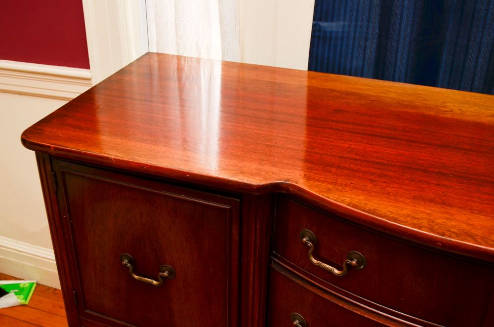 Vintage Sheraton Style Mahogany Sideboard