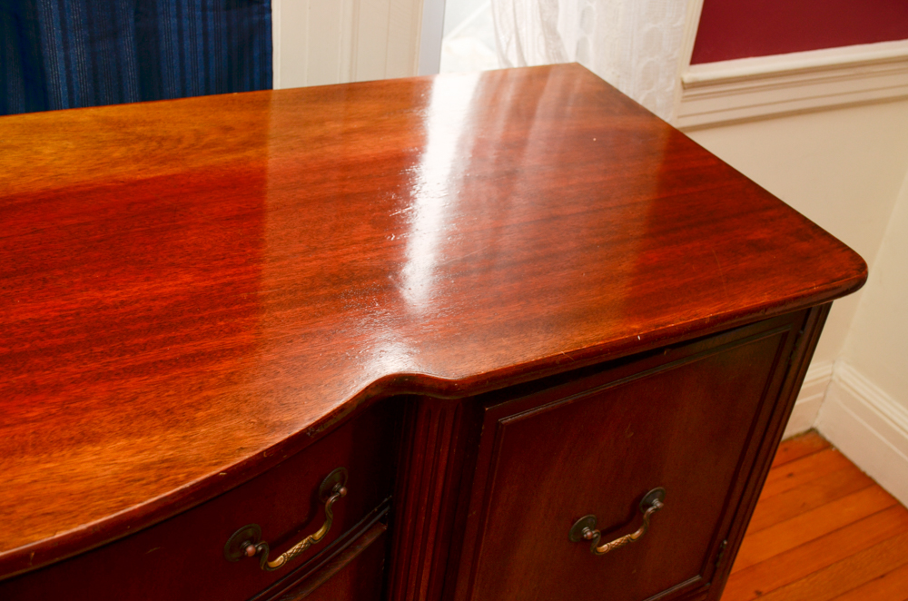 Vintage Sheraton Style Mahogany Sideboard