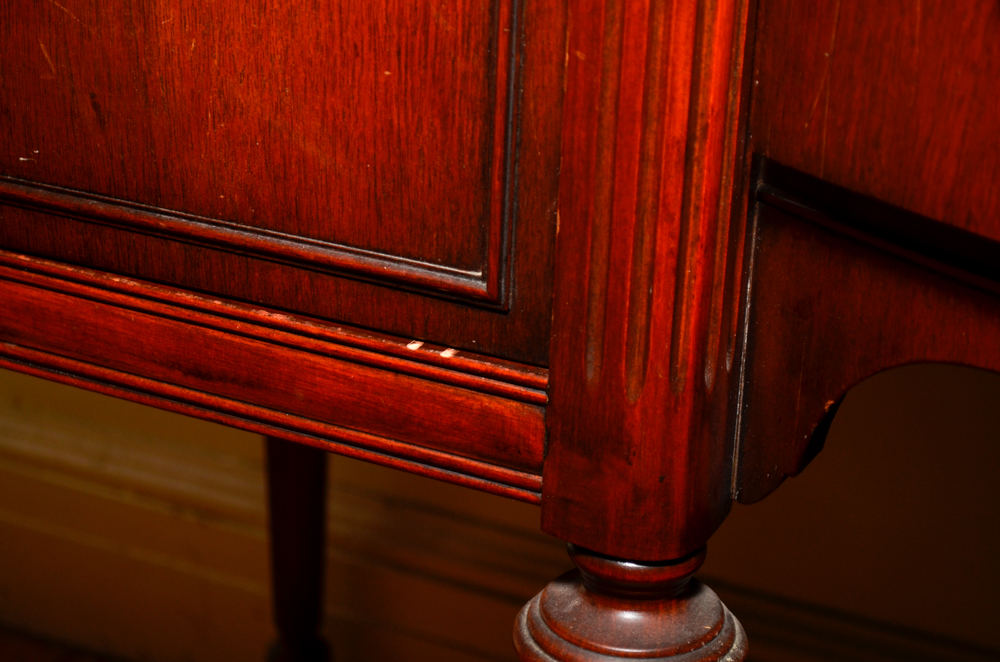 Vintage Sheraton Style Mahogany Sideboard