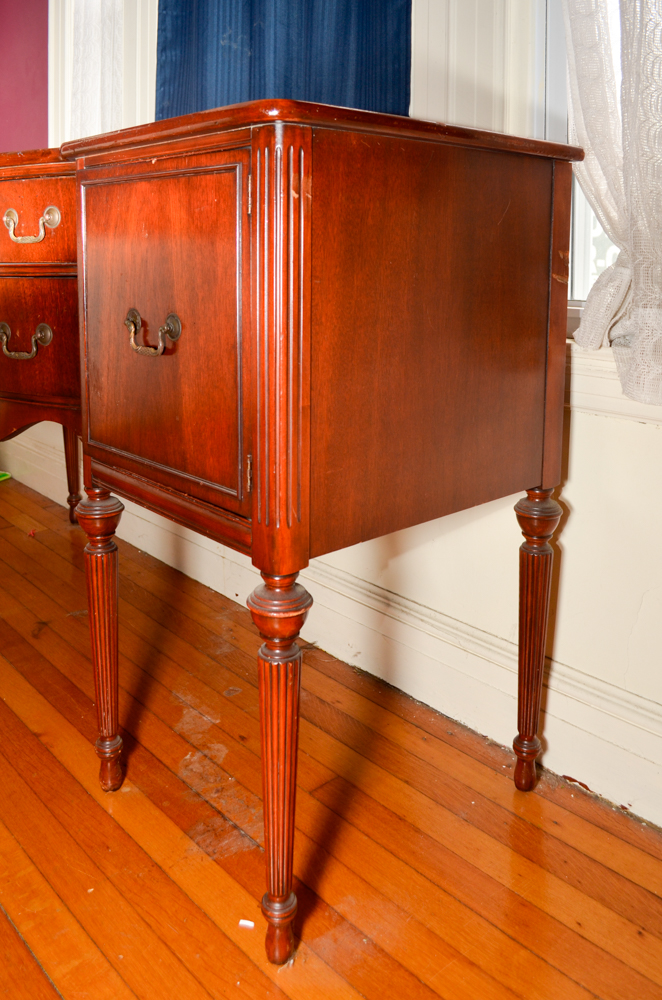 Vintage Sheraton Style Mahogany Sideboard