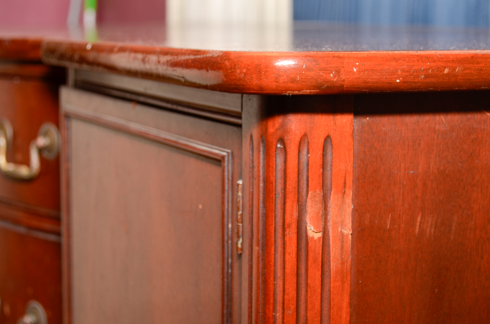 Vintage Sheraton Style Mahogany Sideboard