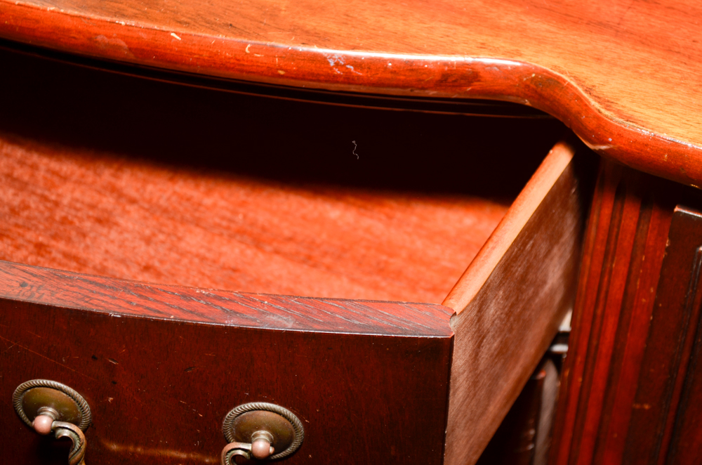 Vintage Sheraton Style Mahogany Sideboard