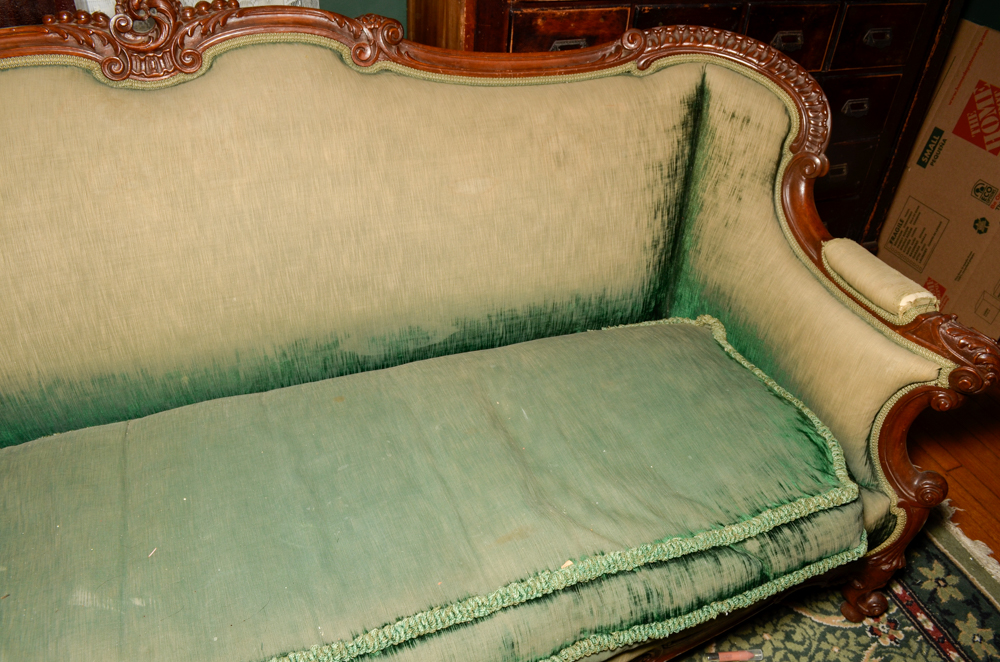 Vintage Rococo Revival Style Sofa
