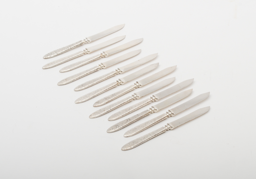 Sterling Silver Knives by J.E. Caldwell & Co.