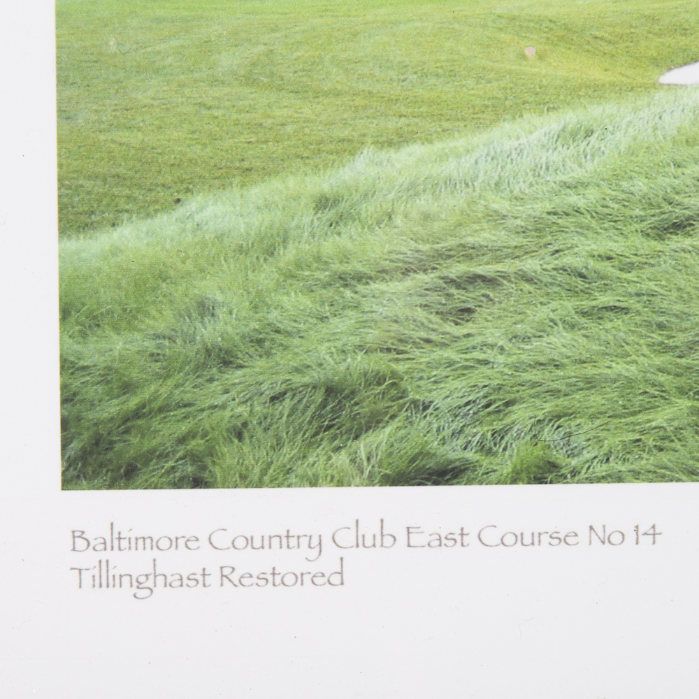 Maryland Country Club and Golf Collection of Crystal and Memorabilia