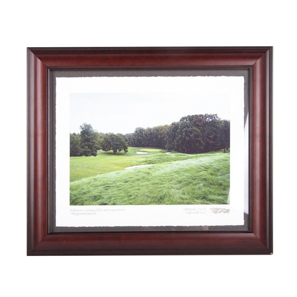 Maryland Country Club and Golf Collection of Crystal and Memorabilia