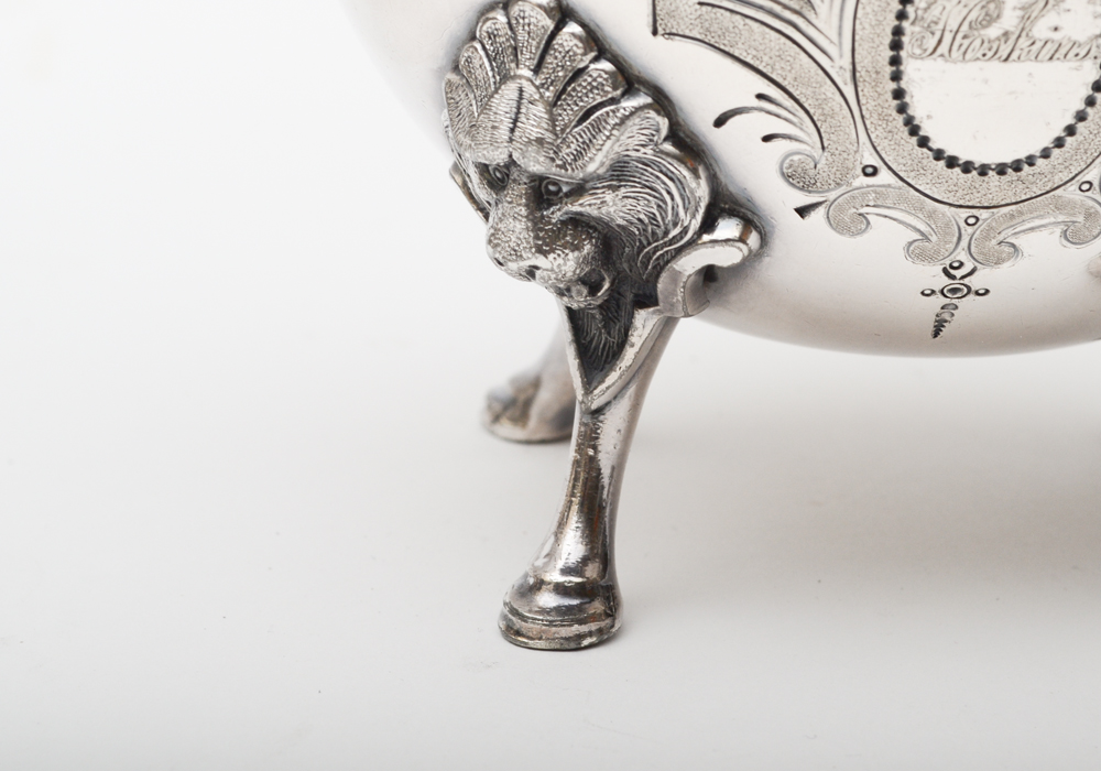 Ornate Silver Plated Serving Pieces