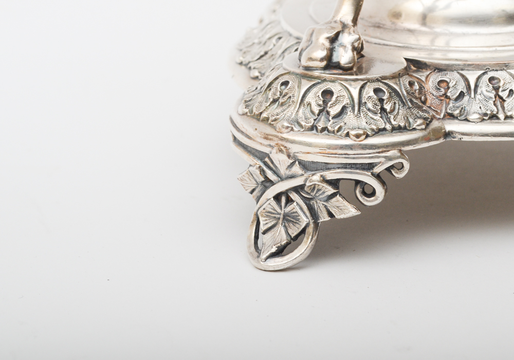 Ornate Silver Plated Serving Pieces