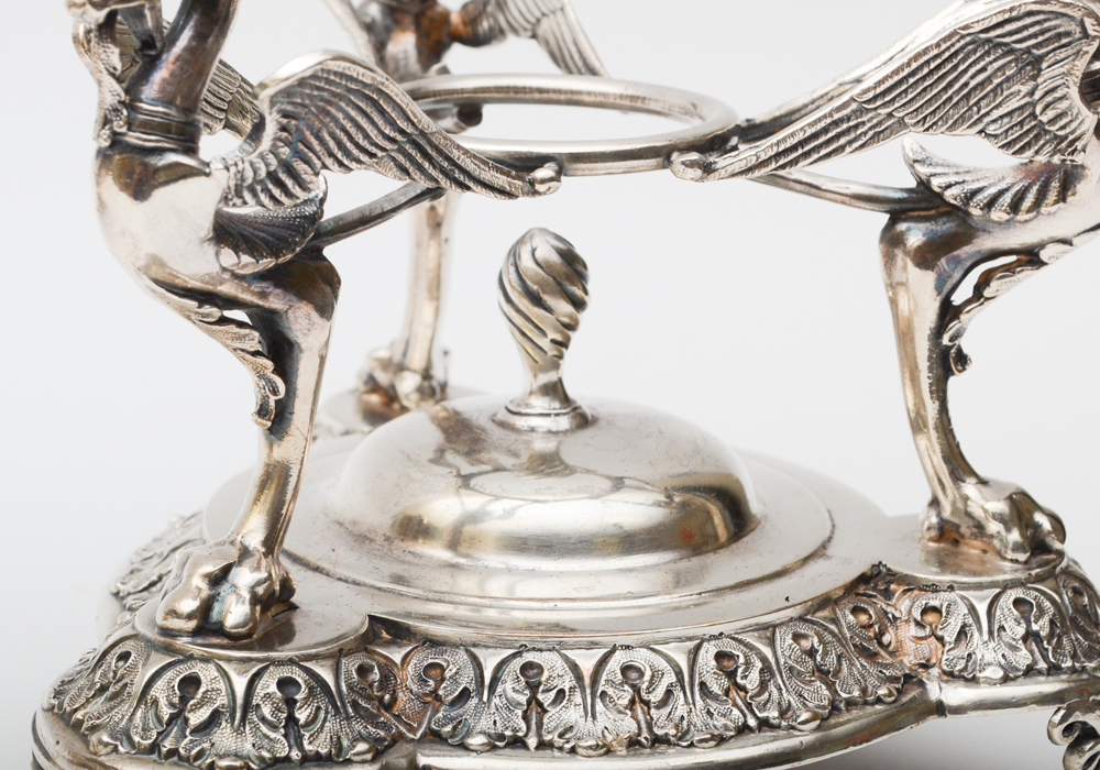 Ornate Silver Plated Serving Pieces