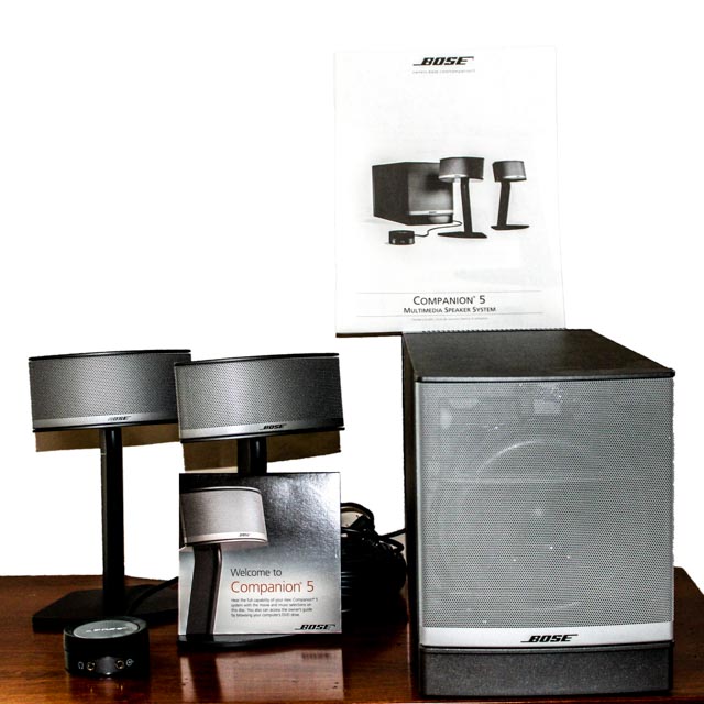 Bose Companion 5 Multimedia Speaker System