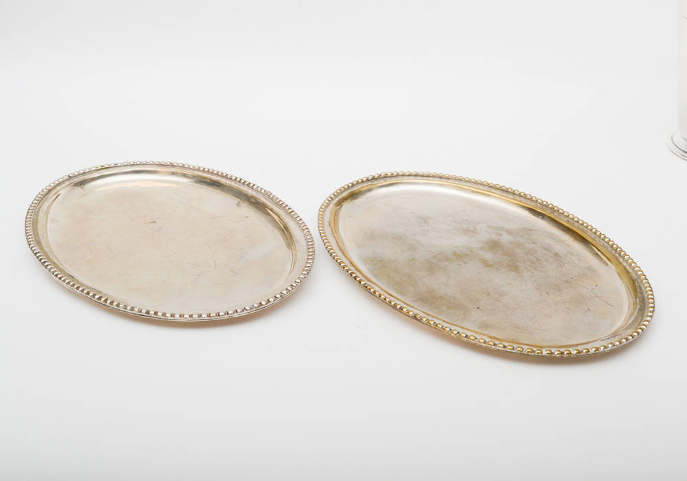 Assortment of Silver Plated Serving Pieces