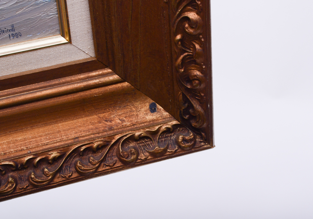 Nancy Heindl Signed Acrylic on Canvas "Pennsylvania Countryside"