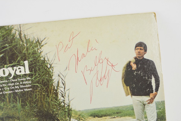 Signed Billy Joe Royal LP