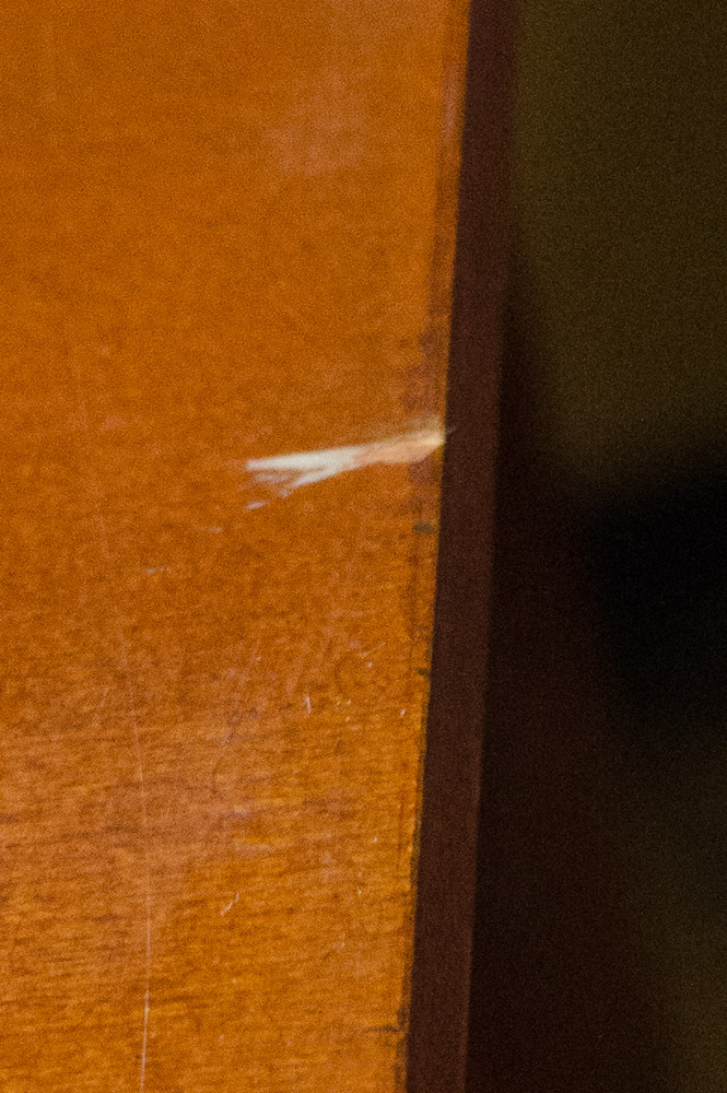 Paoli Whitmore Series Table Desk, Maple with Birds Eye Inlay