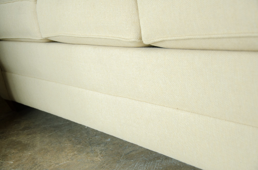 Ethan Allen Cream Colored Sofa