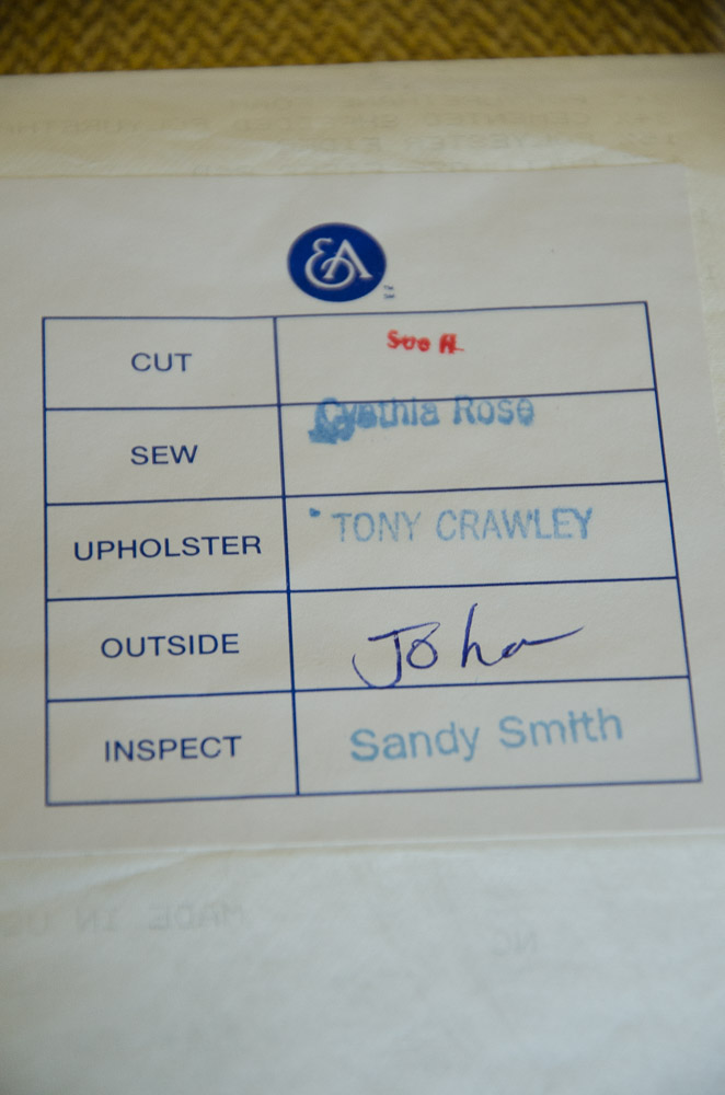 Ethan Allen Cream Colored Sofa