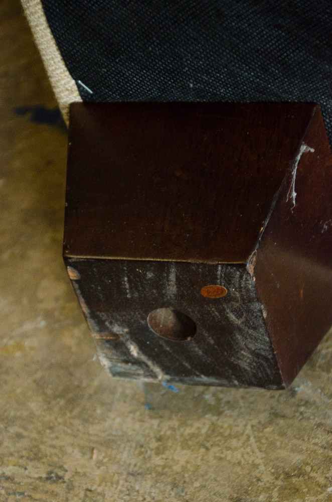 Ethan Allen Cream Colored Sofa