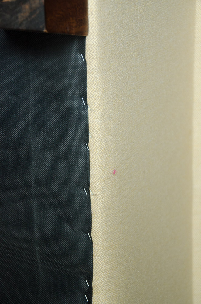 Ethan Allen Cream Colored Sofa