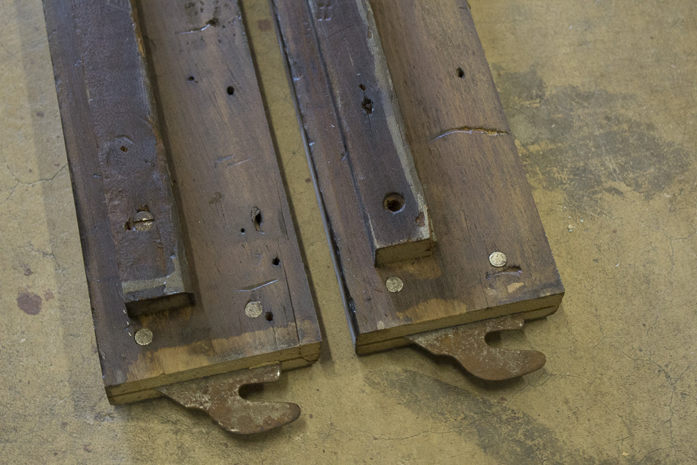 Antique Spindle Twin Bed Frame