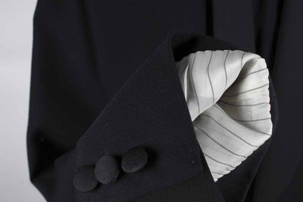 Pair of Men's Tuxedo Detail Suits