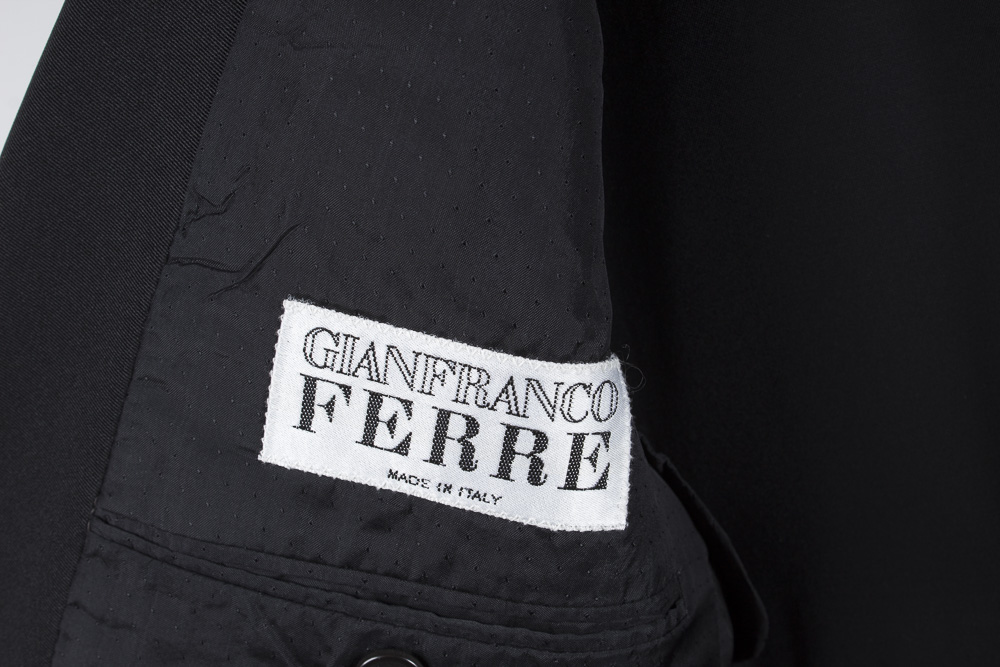 Pair of Men's Tuxedo Detail Suits