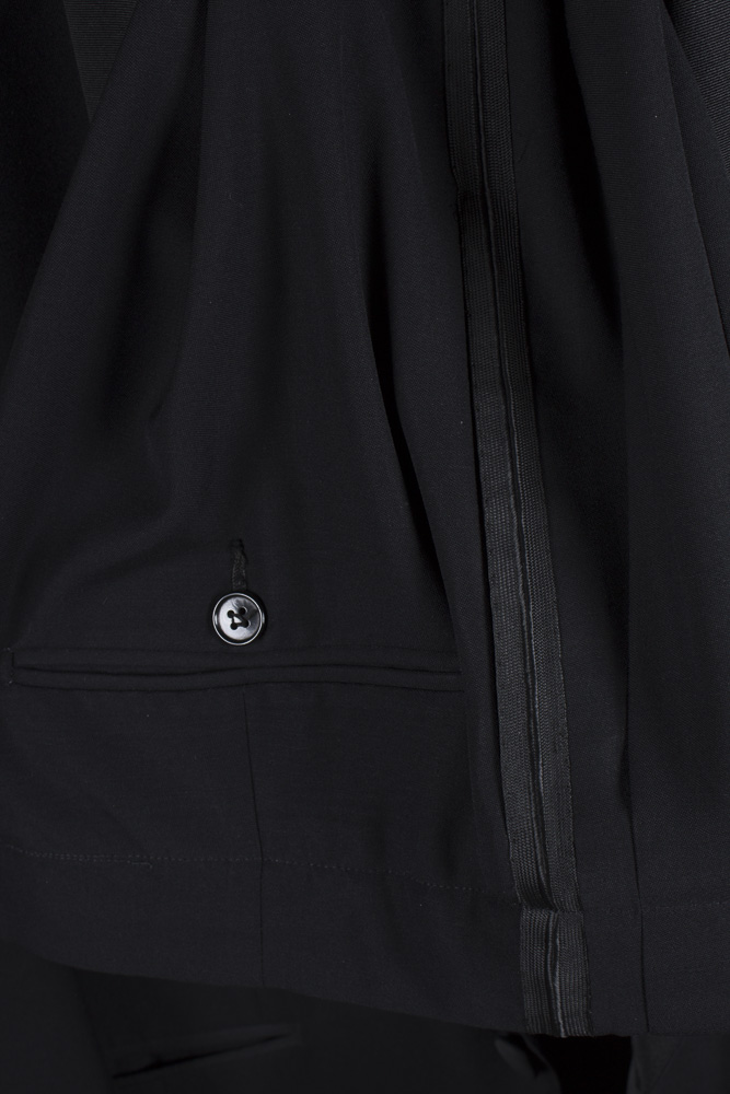 Pair of Men's Tuxedo Detail Suits