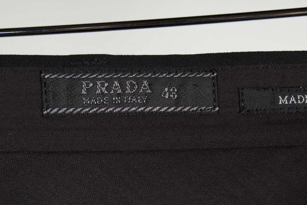 Men's Prada Black Suit