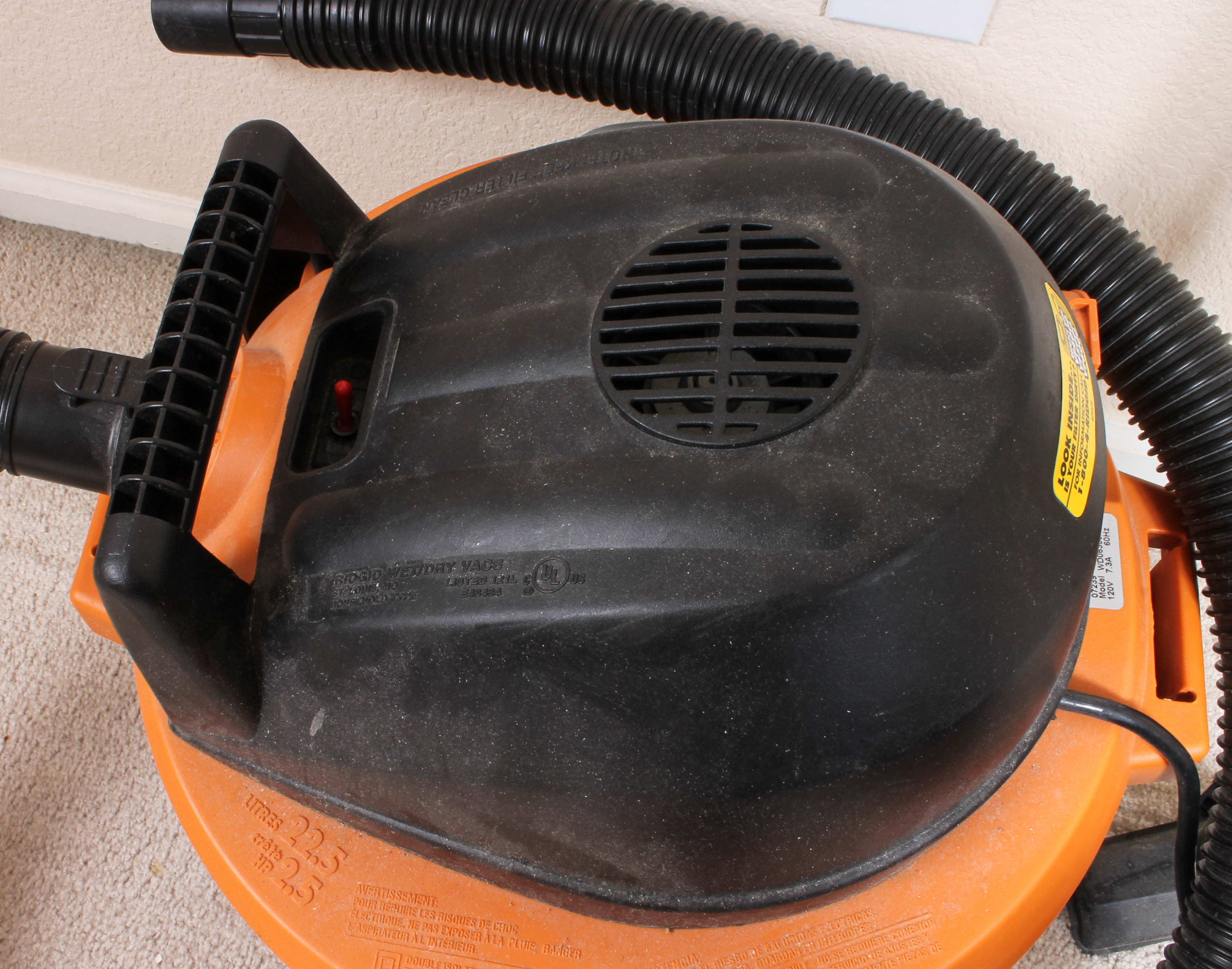 Ridgid 22.5 Liter Shop Vac