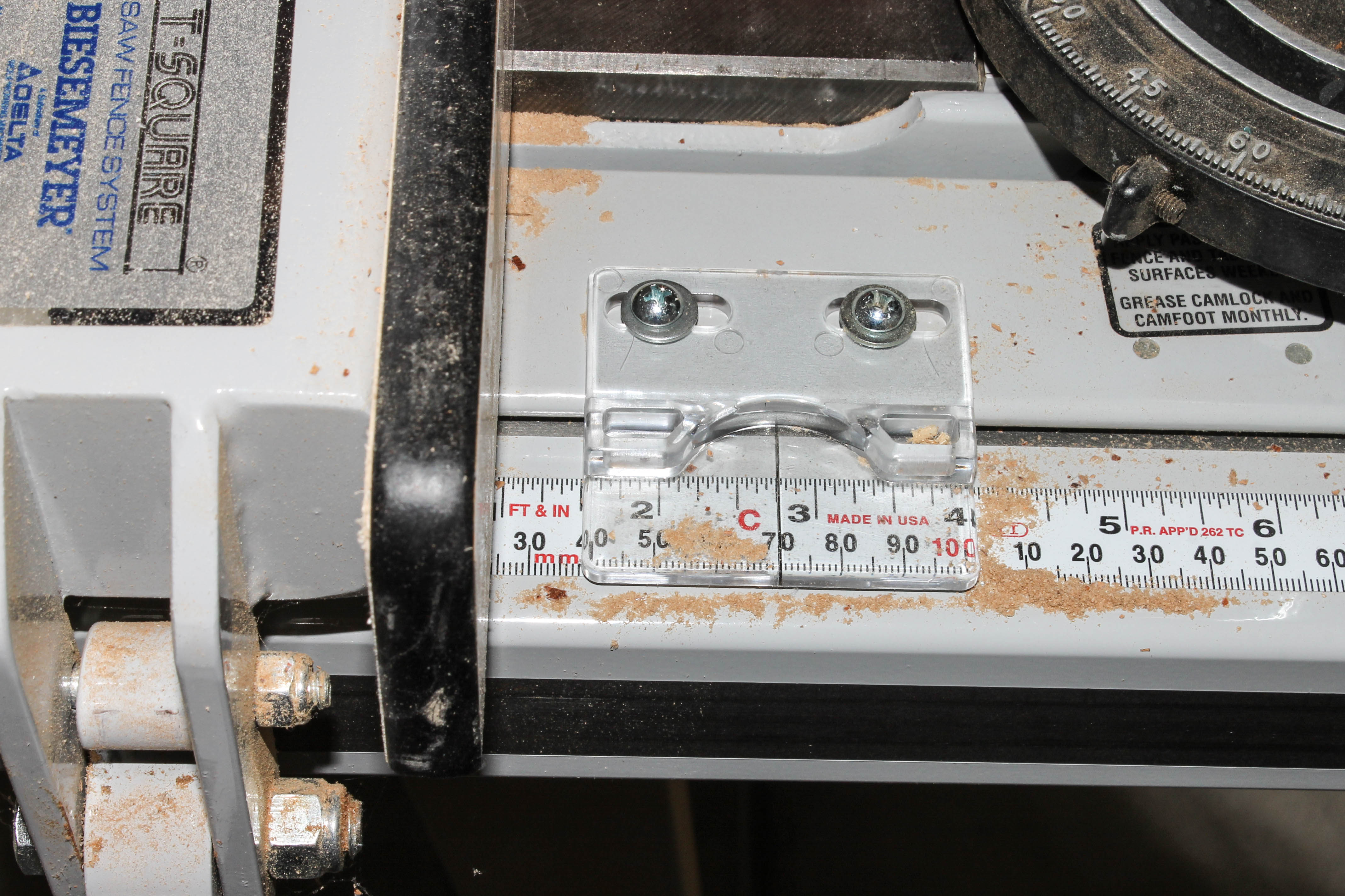 Delta 10'' Table Saw with Commercial Fencing System