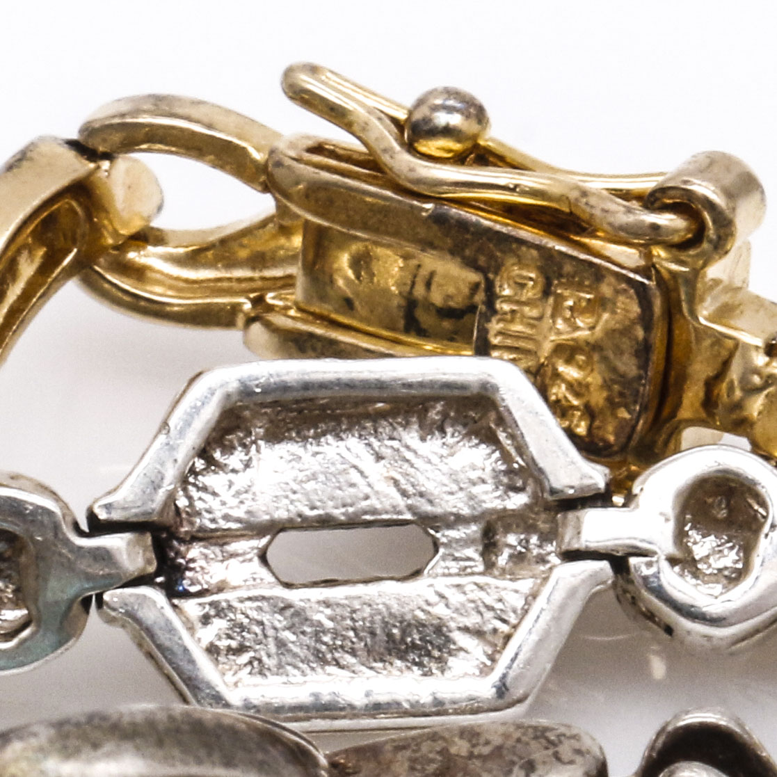 Diamond and Gemstone Sterling Silver Jewelry Including Carolyn Pollack