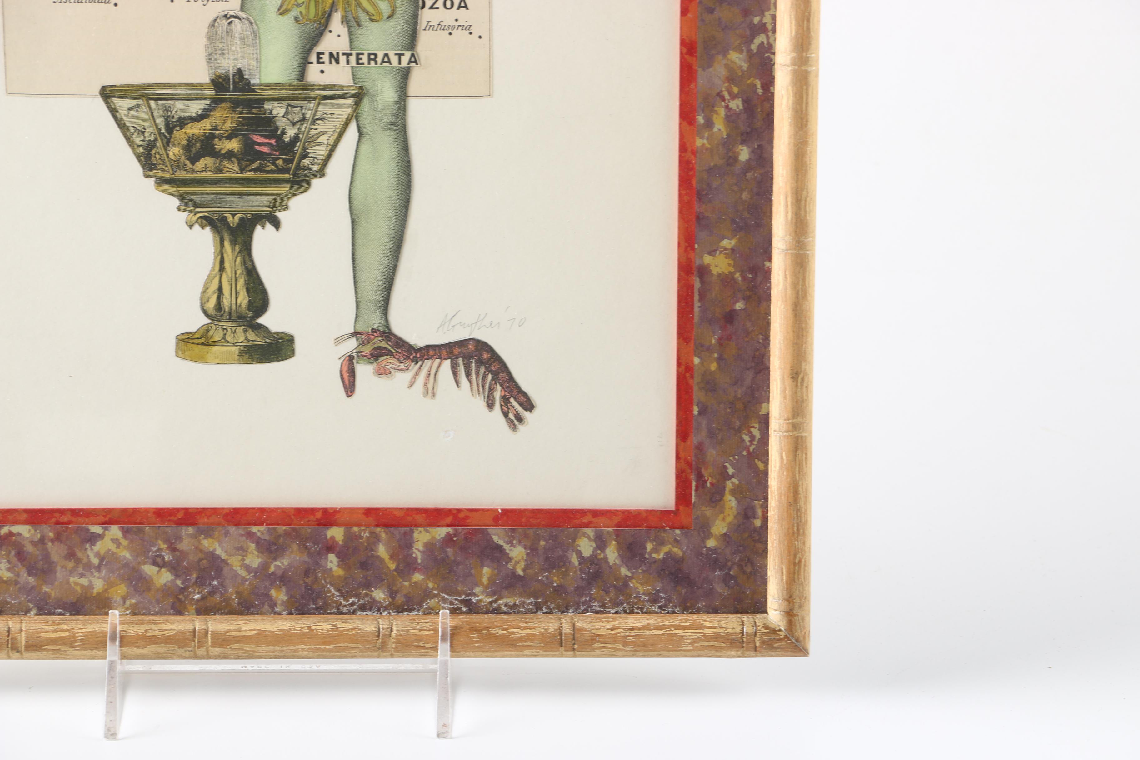 Anthony Guyther Symbolist Paper Collage