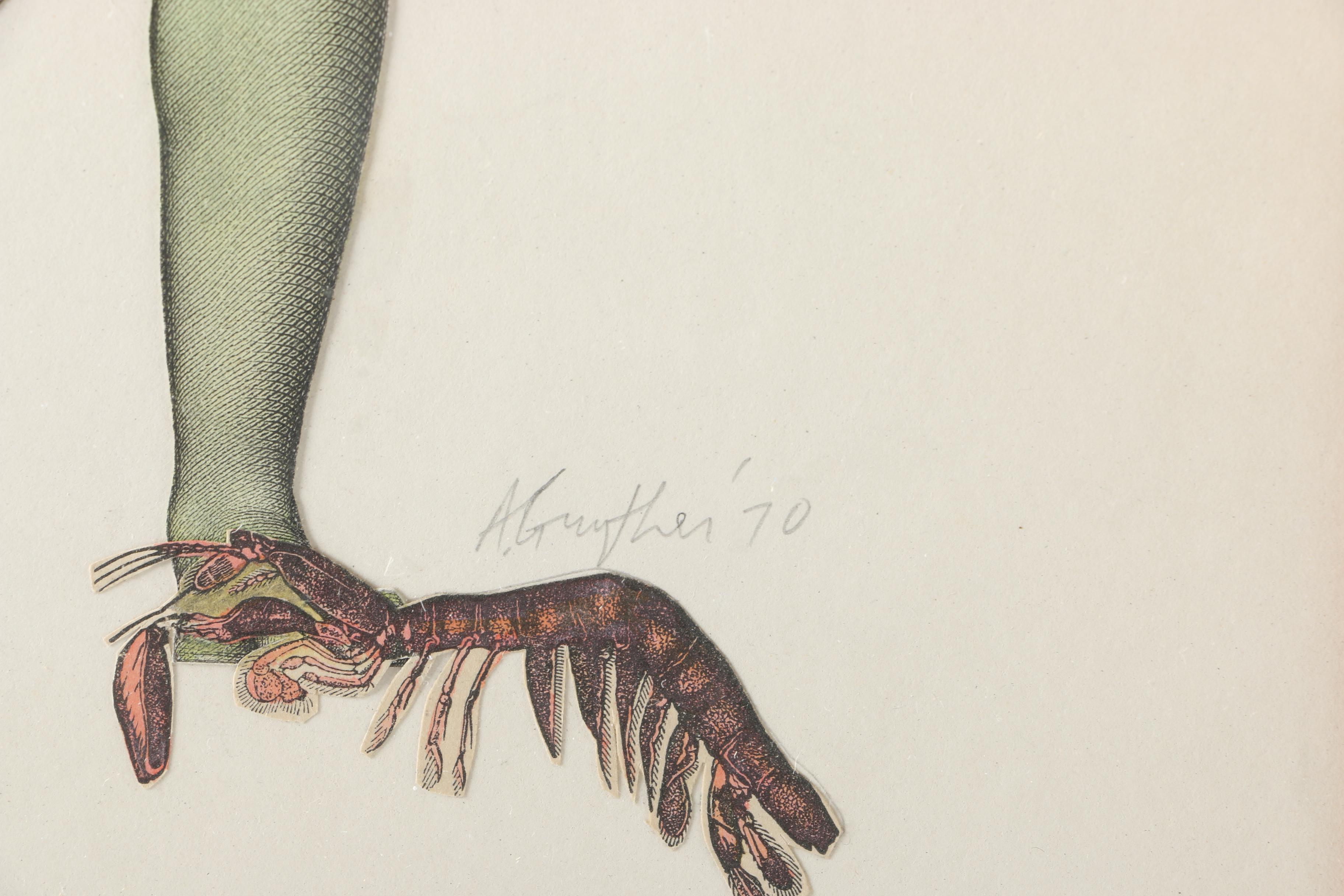 Anthony Guyther Symbolist Paper Collage