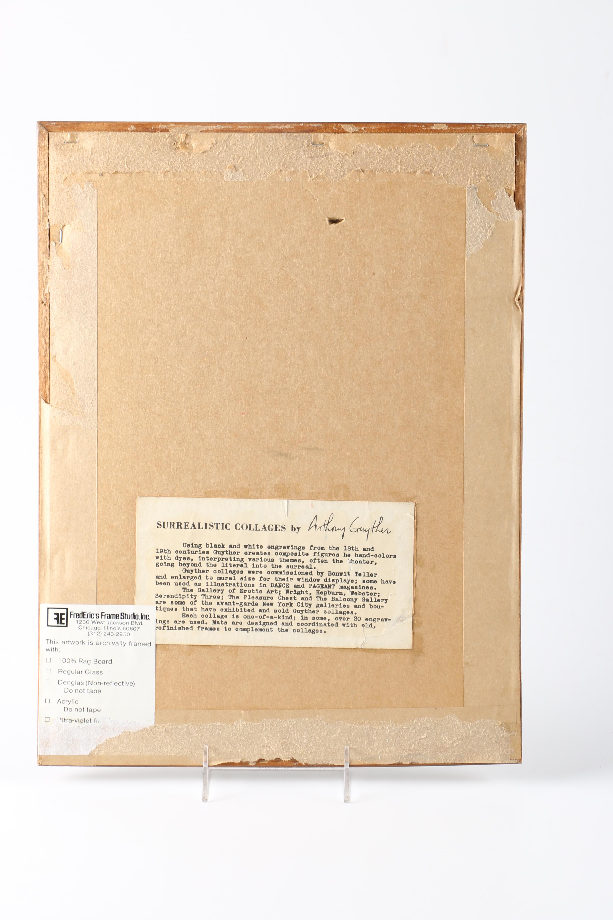 Anthony Guyther Symbolist Paper Collage