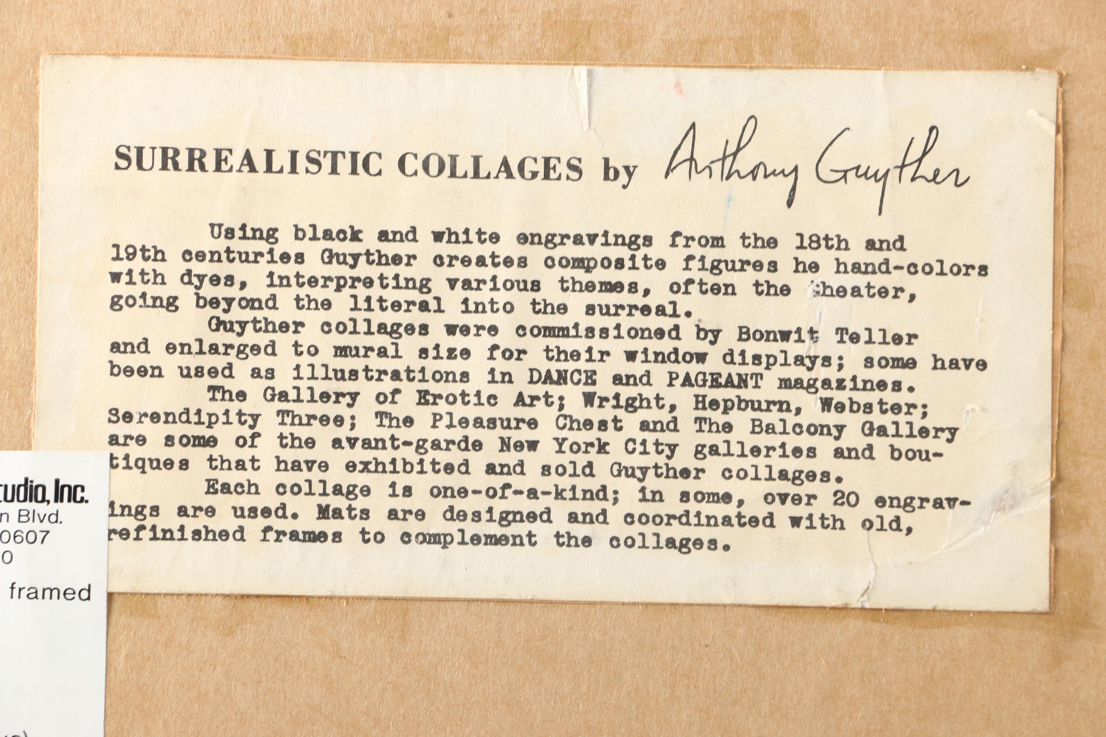 Anthony Guyther Symbolist Paper Collage