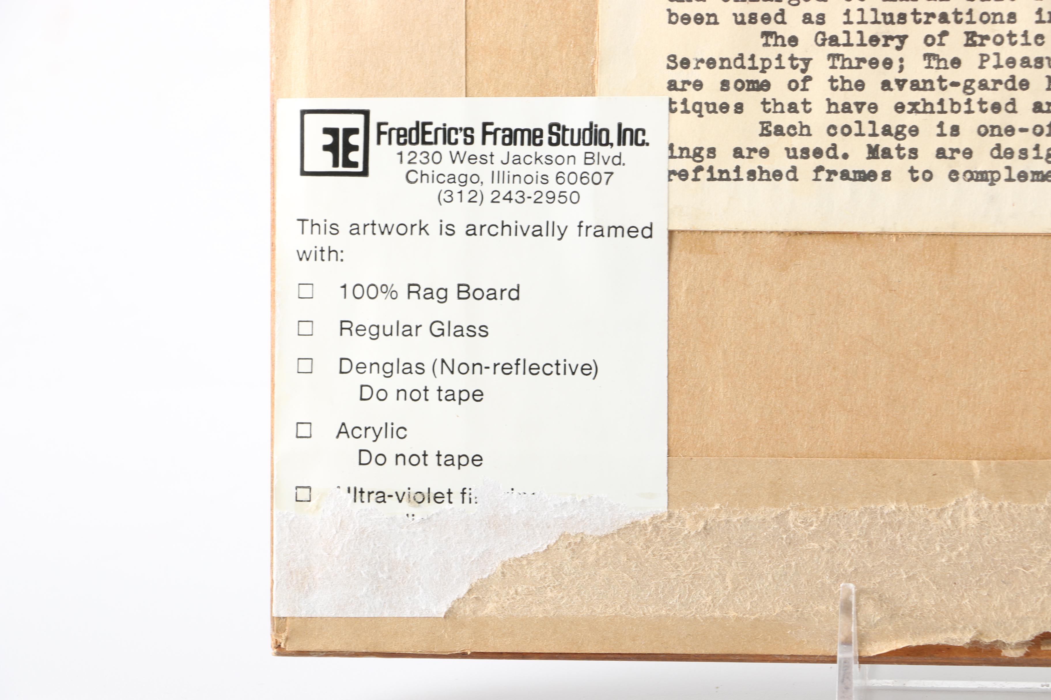 Anthony Guyther Symbolist Paper Collage