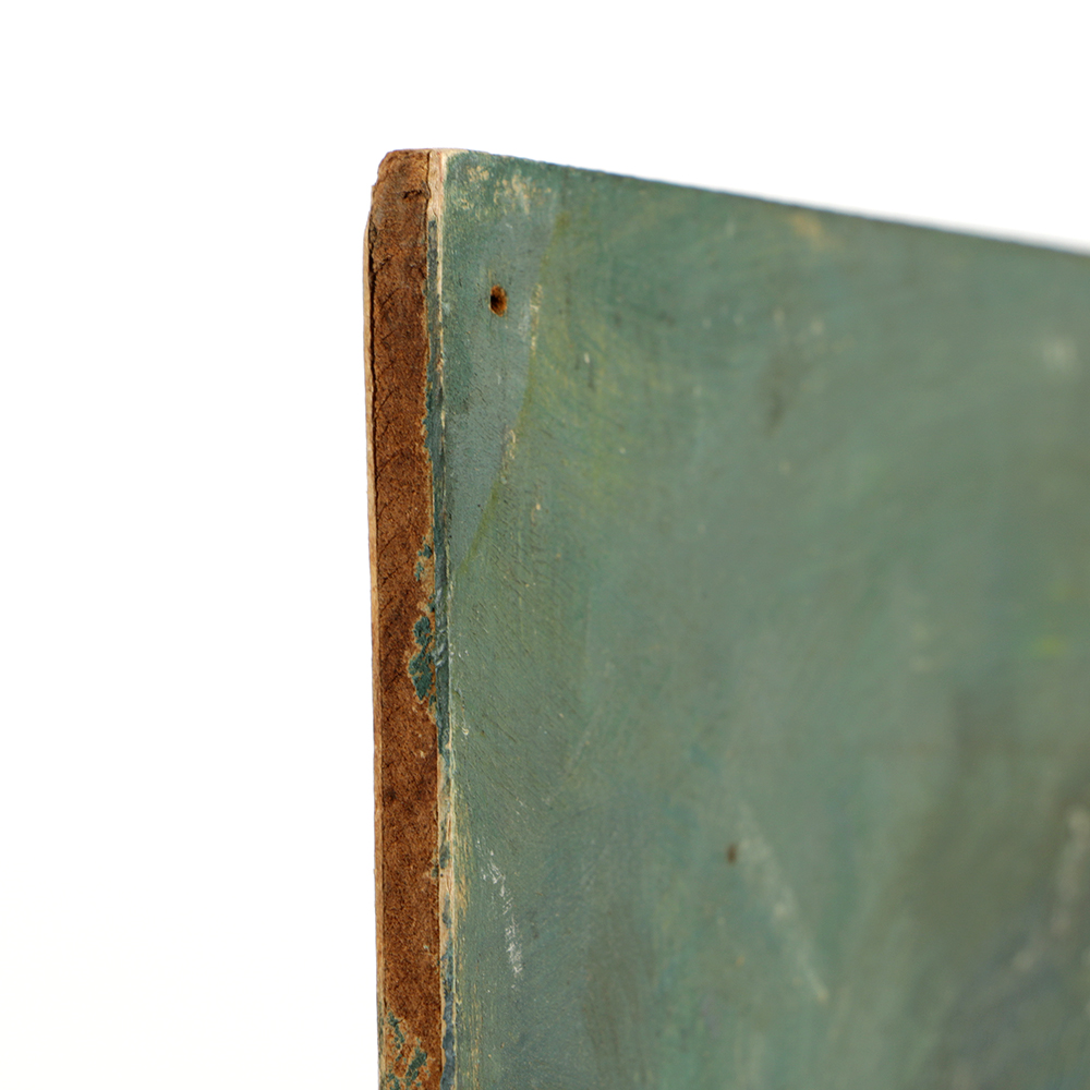 Emily B. Waite Oil Painting on Board Portrait of a Baby