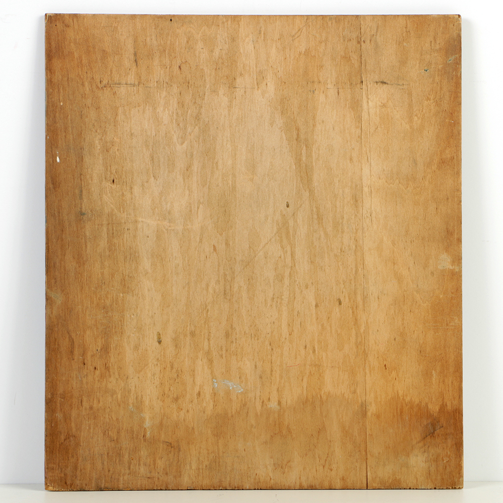 Emily B. Waite Oil Painting on Board Portrait of a Baby