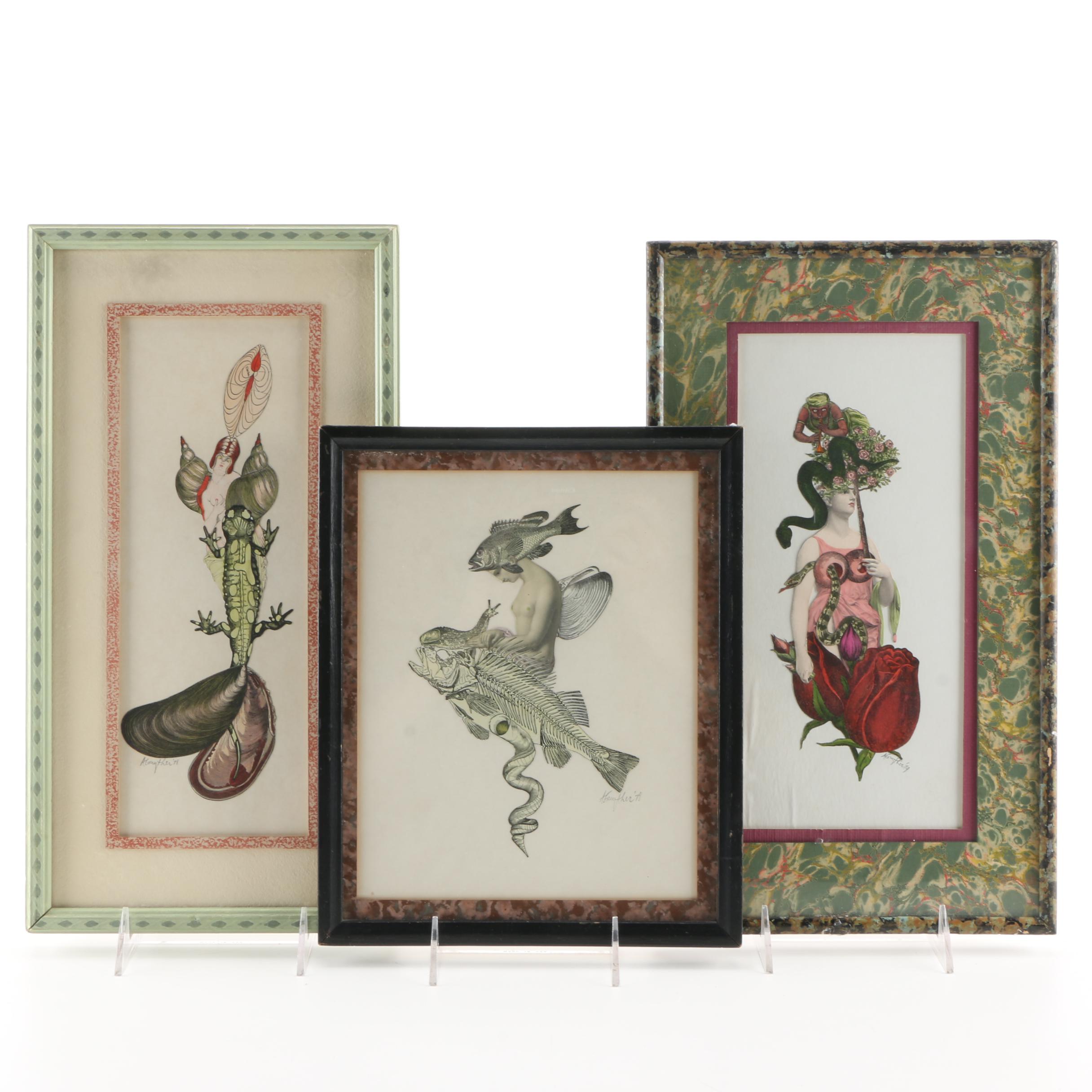 Anthony Guyther Surrealist Collage Selection