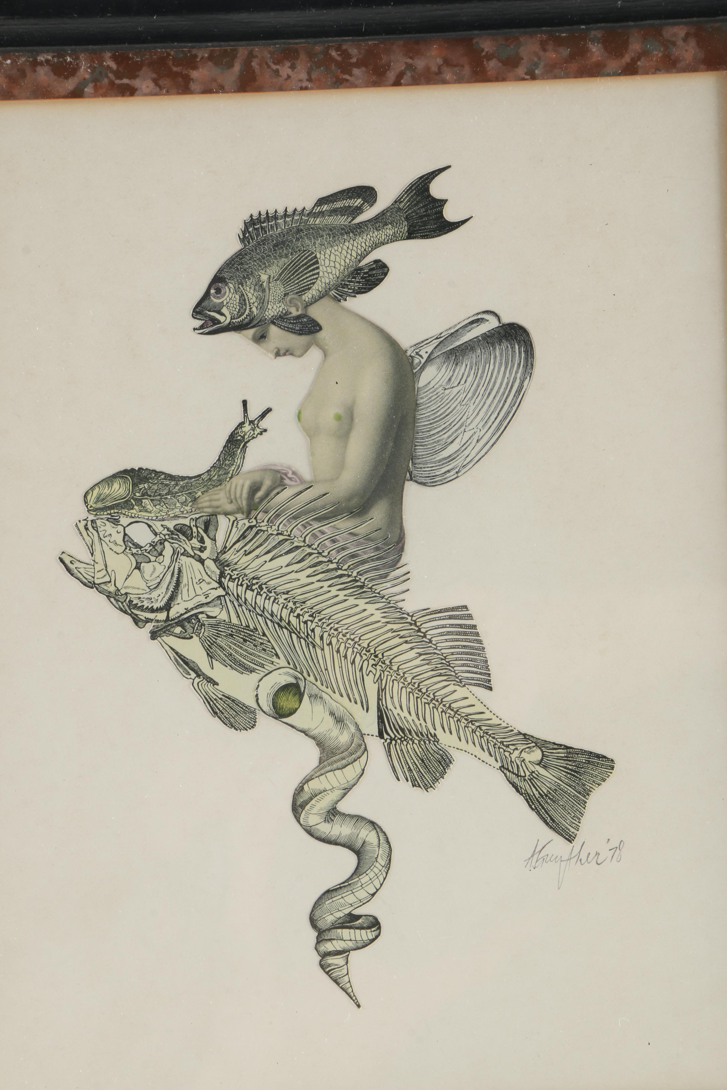 Anthony Guyther Surrealist Collage Selection