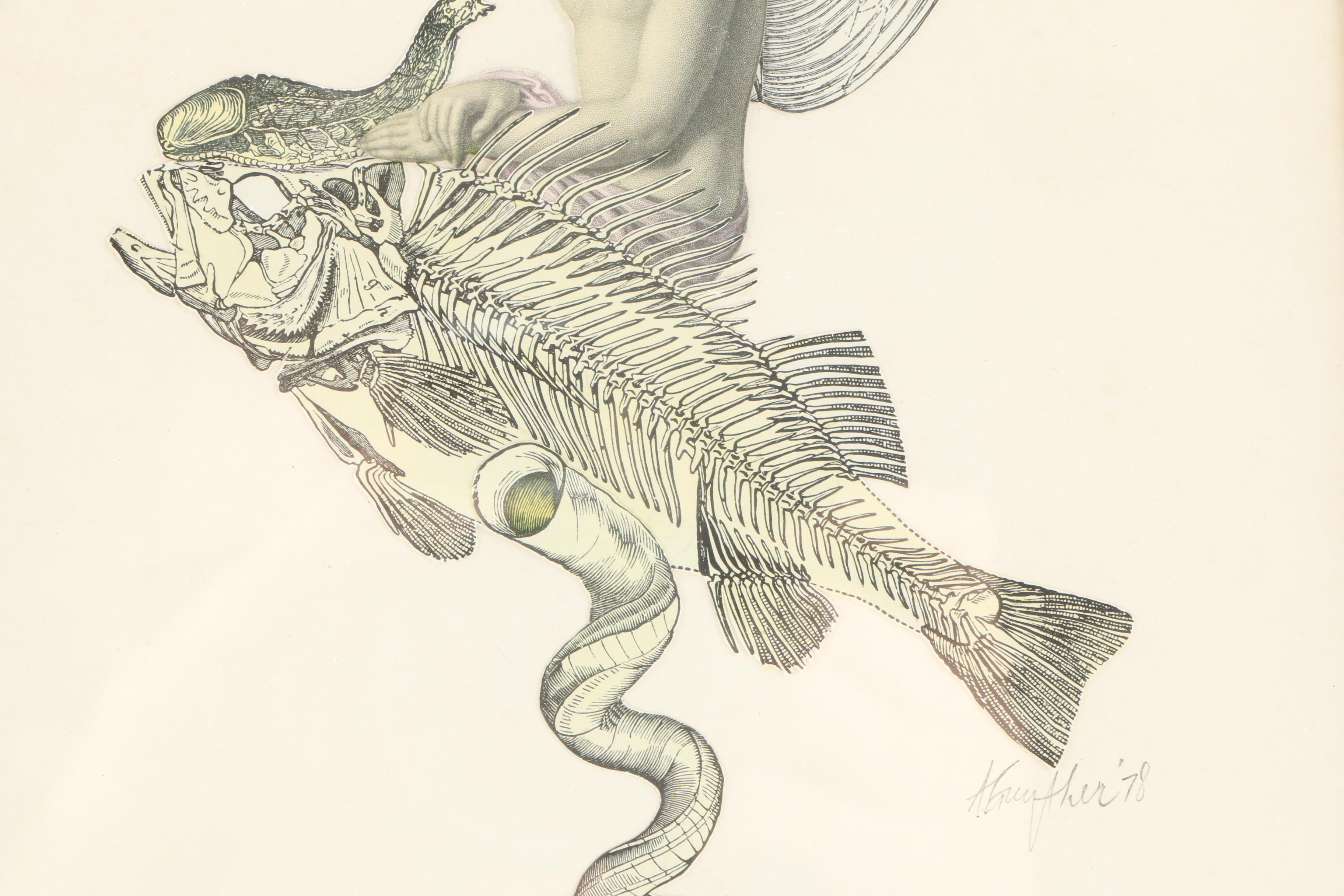 Anthony Guyther Surrealist Collage Selection