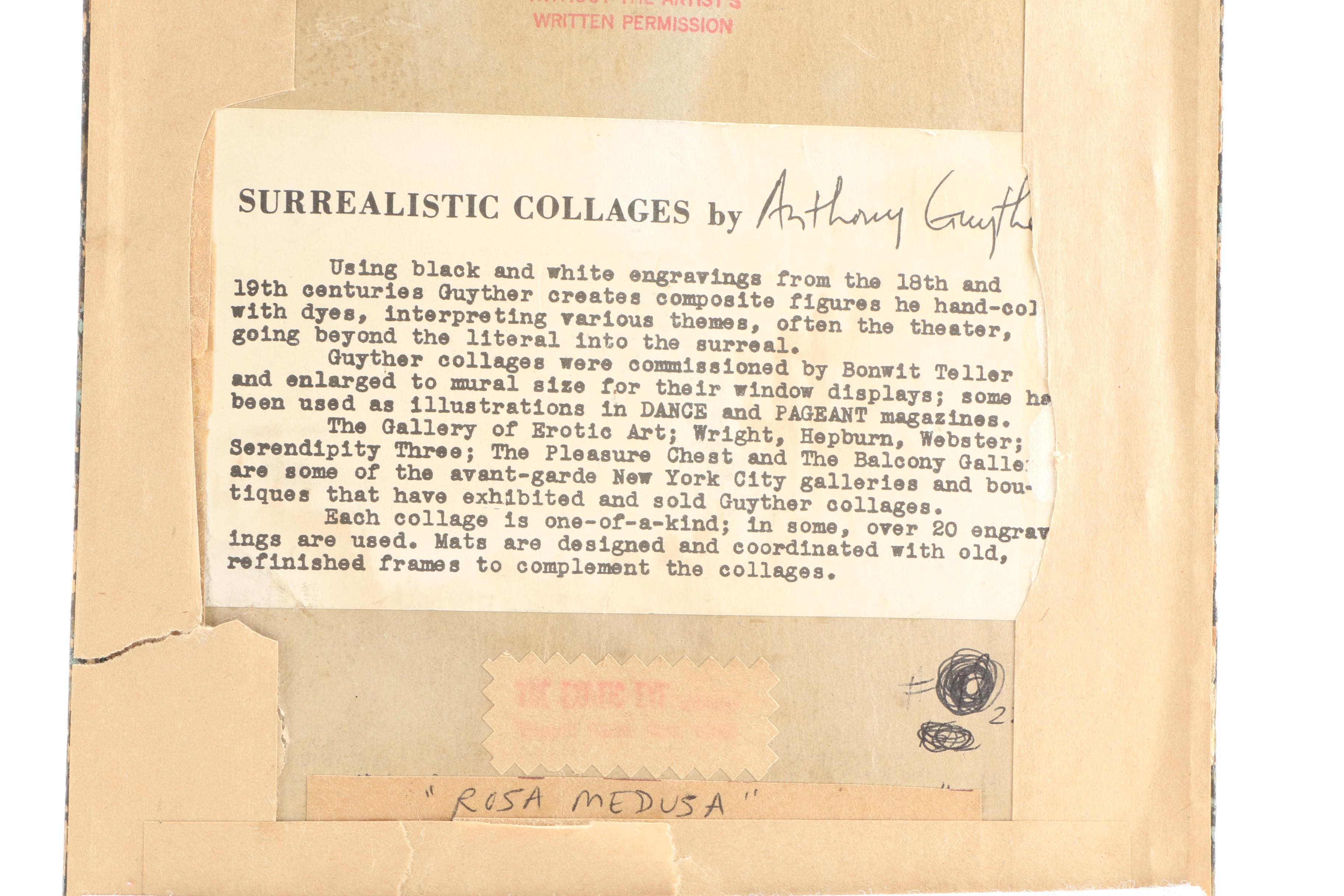 Anthony Guyther Surrealist Collage Selection