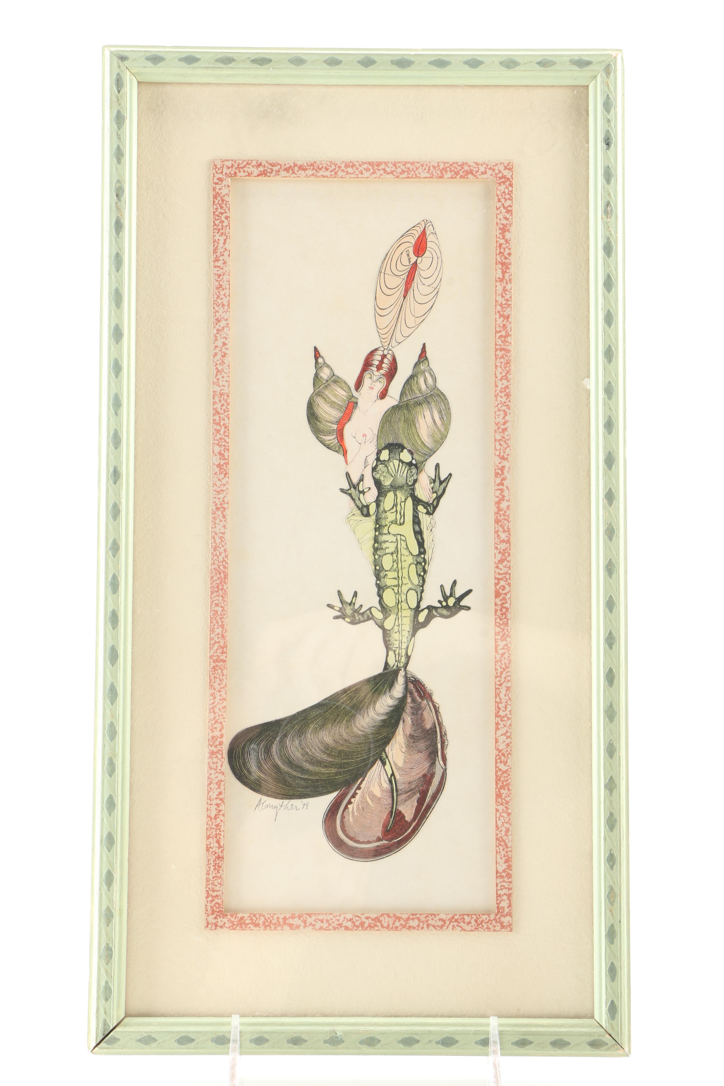 Anthony Guyther Surrealist Collage Selection