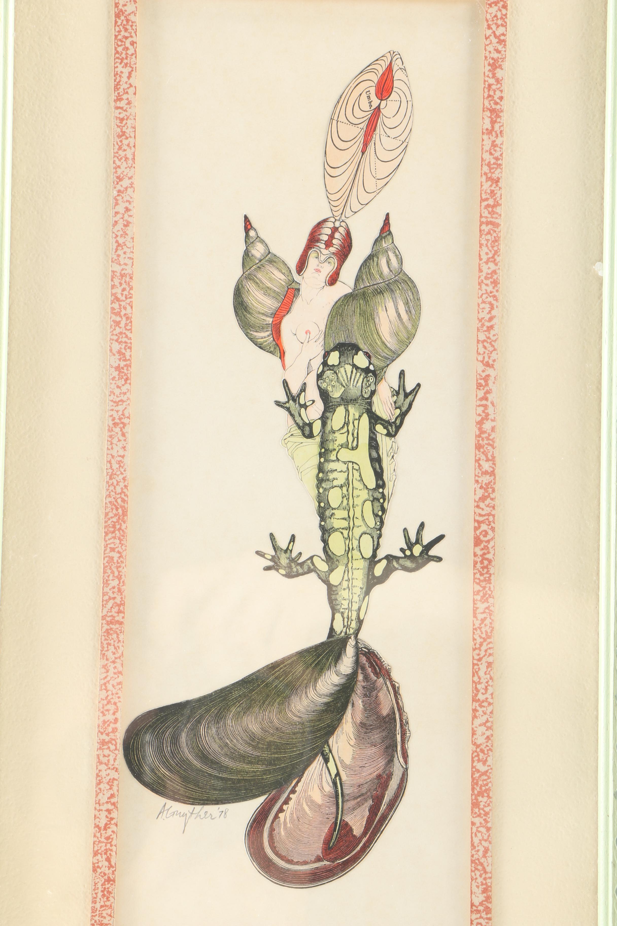 Anthony Guyther Surrealist Collage Selection